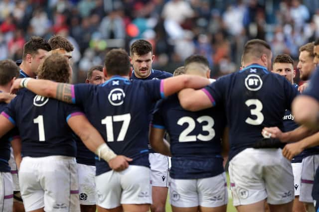 Gregor Townsend is expecting a big improvement from his Scotland players in the second Test against Argentina. (Photo by Daniel Jayo/Getty Images)