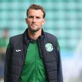 Hibs striker Christian Doidge has joined Kilmarnock on loan until the end of the season. (Photo by Ross Parker / SNS Group)