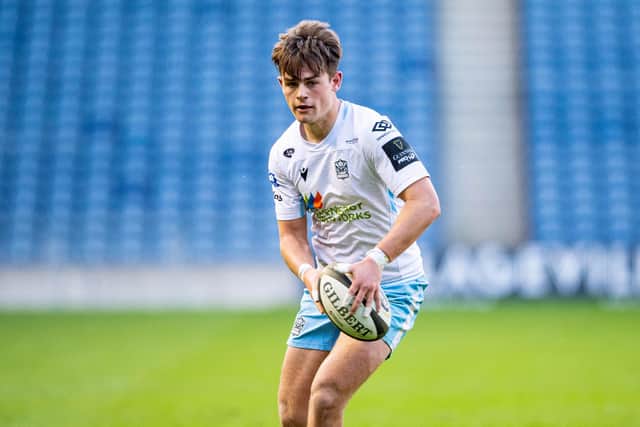 Ross Thompson has made rapid progress since his Glasgow Warriors debut in January. Picture: Ross MacDonald/SNS