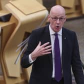 John Swinney, Scotland’s Deputy First Minister has recommended that people should stay at home, limit their social interactions and not go first footing at Hogmanay (Photo: Fraser Bremner/Daily Mail).
