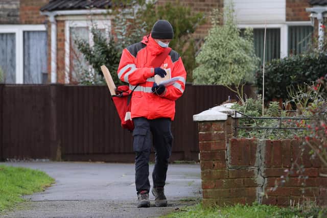 Royal Mail said letter sending started to recover since the pandemic lows and was up 11 per cent on a year ago, but remains down 19 per cent on a two-year basis.