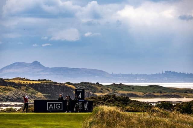 General view of Muirfield, where the AIG Women's Open is being held for the first time this week. Picture: Octavio Passos/Getty Images.