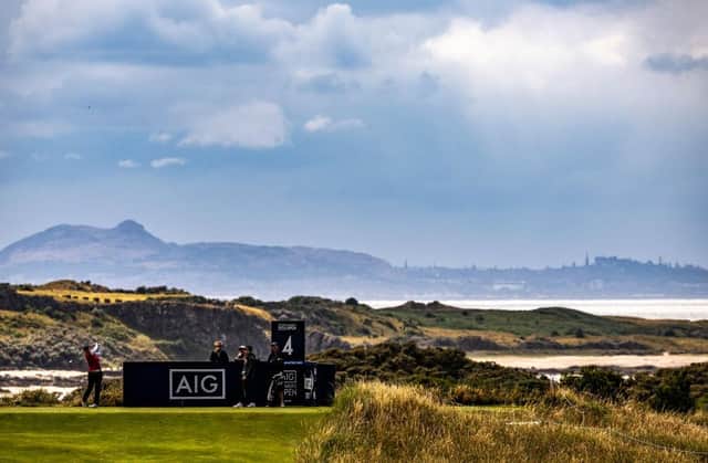 General view of Muirfield, where the AIG Women's Open is being held for the first time this week. Picture: Octavio Passos/Getty Images.