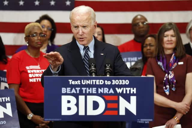 Joe Biden needs to do more to inspire people to vote for him, says Kenny MacAskill (Picture: Paul Vernon/AP)