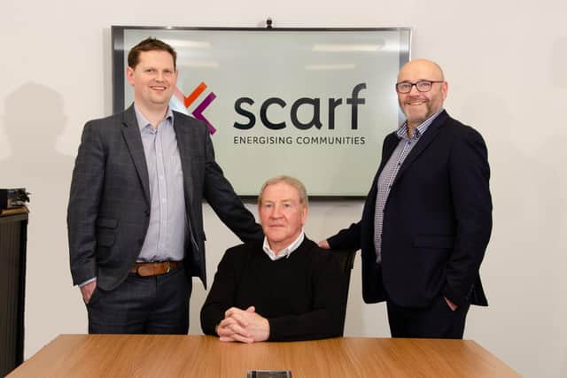 From left: David Mackay, Ed Rennie, and Lawrence Johnston.