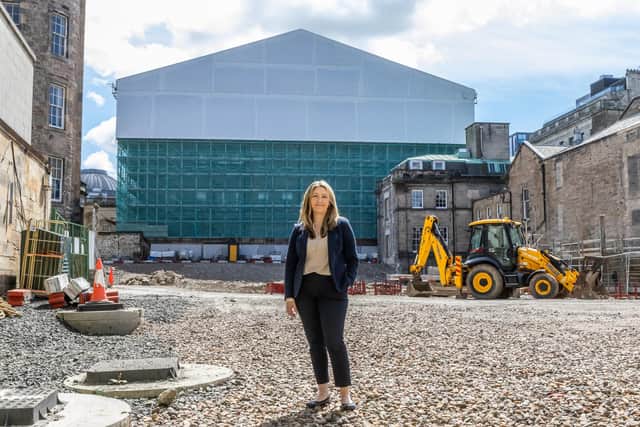Jo Buckley, is chief executive of IMPACT Scotland, the charity overseeing the creation of the Dunard Centre concert hall in Edinburgh city centre. Picture: Sally Jubb