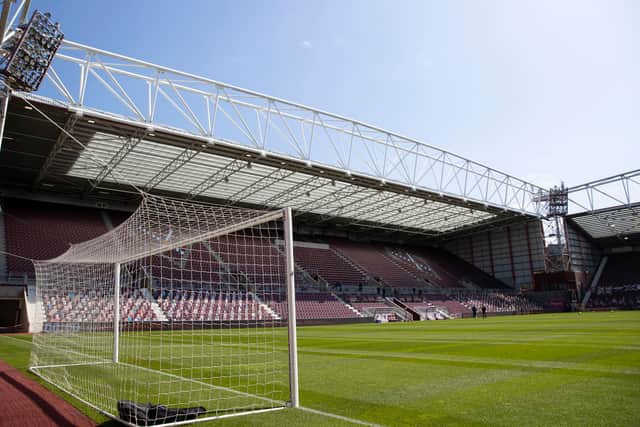 Tynecastle's PA system played an inappropriate song on Sunday.