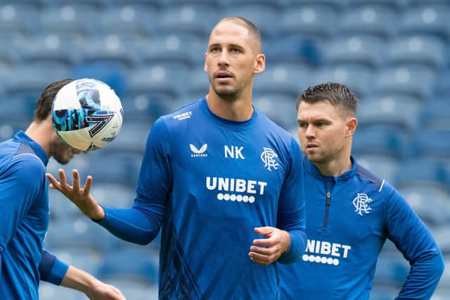 Niko Katic has left Rangers after making a permanent transfer to FC Zurich. (Photo by Rob Casey / SNS Group)