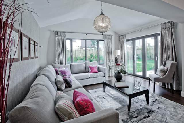 The living room in the Beech