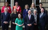 Newly appointed First Minister John Swinney (bottom, centre-right) and Deputy First Minister Kate Forbes (bottom, centre-left pose for a photo with their new Cabinet. Picture: Jeff J Mitchell/Getty Images)