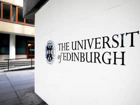 File photo dated 13/5/19 of the University of Edinburgh sign. The principal of Edinburgh University Professor Sir Peter Mathieson has said charging Scots graduates for their university education should be given "calm consideration". Mr Mathieson said such a move - which would end the policy of free university tuition - is a matter for politicians and is "beyond my control". Issue date: Monday March 27, 2023. PA Photo. See PA story SCOTLAND University. Photo credit should read: Jane Barlow/PA Wire