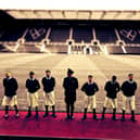 AWOTH (A War of Two Halves) - taken from the Original 2018 production @ Tynecastle Park. It replicates George McCrae's speech at the Usher Hall in 1915 where the Hearts players publicly volunteered.