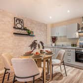 The Denham's well-lit, modern kitchen