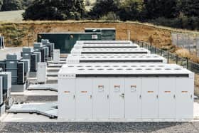 An earlier TagEnergy battery storage facility - Hawkers Hill Energy Park in Dorset.