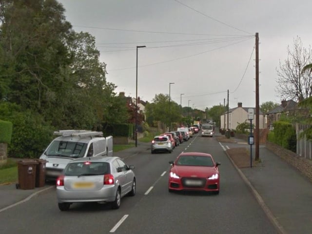 The A6135 Mosborough Moor, Mosborough, is on the list.