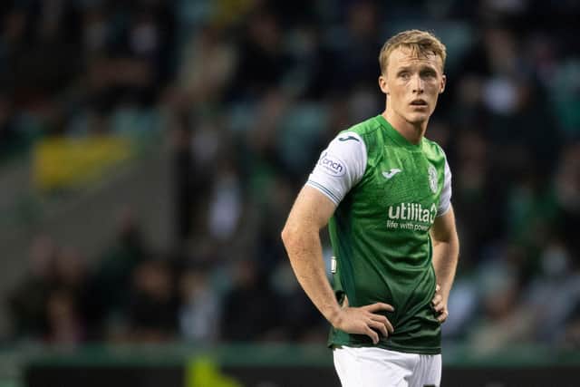 Jake Doyle-Hayes has impressed already at Hibs. (Photo by Craig Foy / SNS Group)