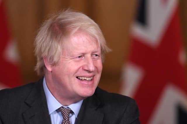 Boris Johnson is attempting to pull off his greatest Teflon manoeuvre of all, in trying to make the EU take the blame for the consequences of his “hard” Brexit in Northern Ireland, says Joyce McMillan (Picture: Stefan Rousseau/WPA pool/Getty Images)