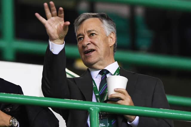 The late Hibs chairman Ron Gordon was a driving force behind the new Scottish Football Marketing group. (Photo by Alan Harvey / SNS Group)