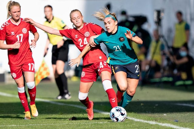 Denmark's Kathrine Kühl (24) is one the Europe's most exciting talents, with many in her home country expecting, not hoping, that she will go on to become world-class and play at the very highest level. Known to Danish fans since the age of just 16, Kühl glides around the park and brings a fantastic range of passing to this team, despite being still in her teens.