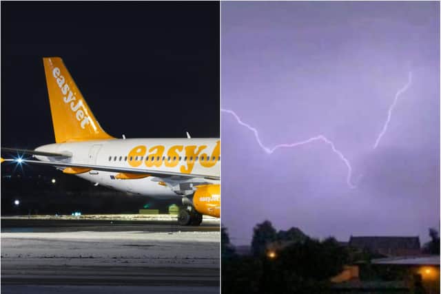 The easyjet flight eventually landed in Edinburgh but passengers decribed a "tense" atmosphere on board. Pictures: Rebius-Shutterstock/ contributed