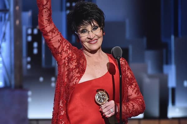 Chita Rivera accepts the Special Tony Award for Lifetime Achievement in the Theatre in 2018 (Picture: Theo Wargo/Getty Images for Tony Awards Productions)