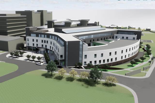 The Baird Family Hospital will unite the likes of maternity and gynaecology services and include a patient hotel plus teaching and research facilities. Picture: Graham.