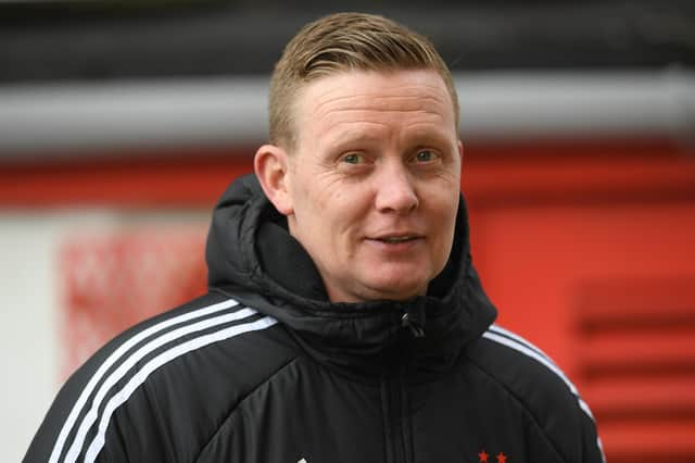 Barry Robson has impressed during his time as Aberdeen caretaker manager.