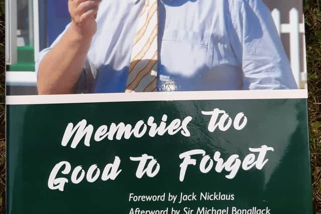 Edinburgh-born golf writer and broadcaster Renton Laidlaw has shared stories from his career in a book called Memories Too Good To Forget.