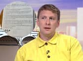 Joe Lycett has penned a full page advert in a newspaper inviting the former prime minister Liz Truss to appear on his new TV show.