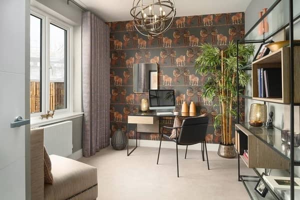 An example of office in some Glenacre homes. Picture: ZAC and ZAC