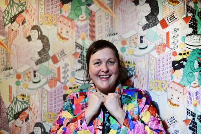 Stand up Josie Long had always wanted to write a book and when lockdown closed venues and coincided with her becoming a mother, she finally found the time to write. Pic: John Devlin
