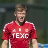 Connor Barron wasn't involved for Aberdeen against Peterhead. (Photo by Craig Foy / SNS Group)