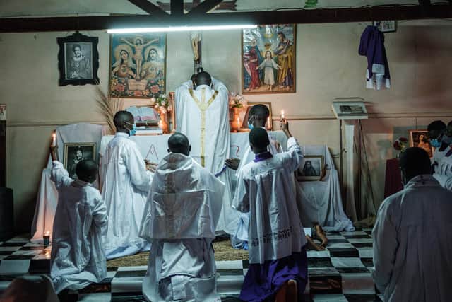 Faith in Christianity is strong in Kenya (Picture: Yasuyoshi Chiba/AFP via Getty Images)