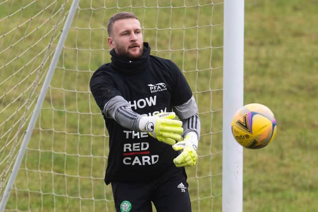 Scott Bain has started the last two games for Celtic. Picture: SNS