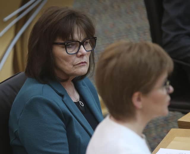 Health Secretary Jeane Freeman with Nicola Sturgeon during First Minister's Questions at the Scottish Parliament (Picture: Fraser Bremner/Scottish Daily Mail/PA Wire)