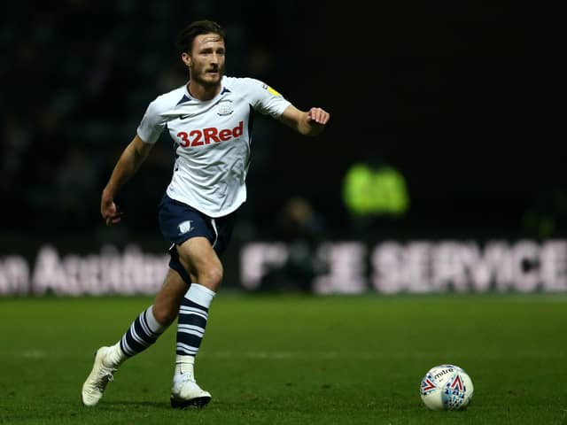 Rangers will not be making a move for Ben Davies of Preston North End. (Photo by Lewis Storey/Getty Images)