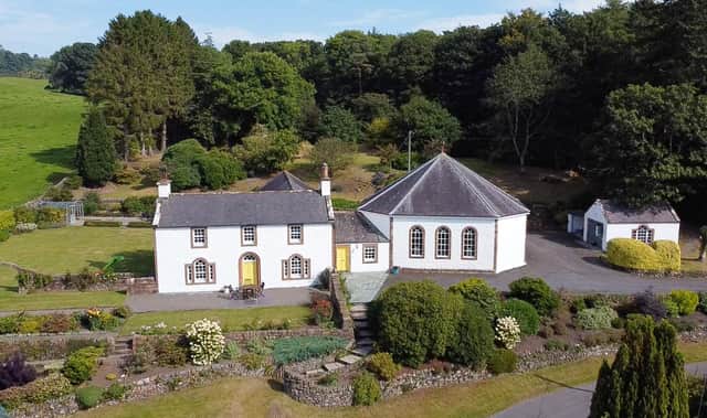 Quarrelwood, a historic covenanters' manse and former chapel has a stunning location.