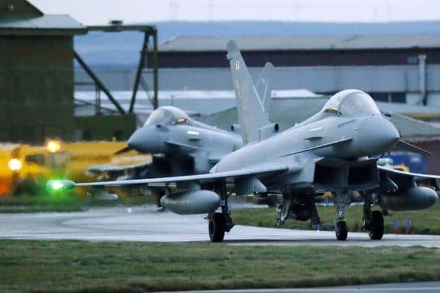 Two workers at RAF Lossiemouth in Moray are in isolation after testing positive for Covid-19.