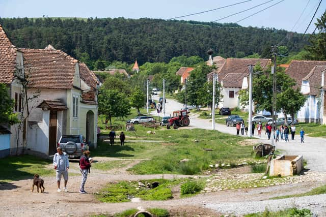 Viscri, the Transylvanian village where King Charles III owns a property.