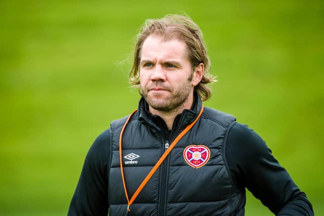 Hearts manager Robbie Neilson has targetted a European spot in his first season back in the Premiership. Photo by Euan Cherry / SNS Group