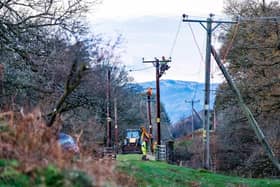 Scottish and Southern Electricity Networks have been working to restore power in homes. On Friday, they reconnected a further 650 customers.