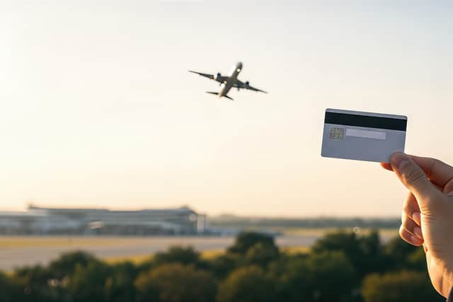 If you buy a flight on your credit card for yourself, you’re covered under section 75 - but If you buy one for your partner, you may not be (Picture: Adobe)
