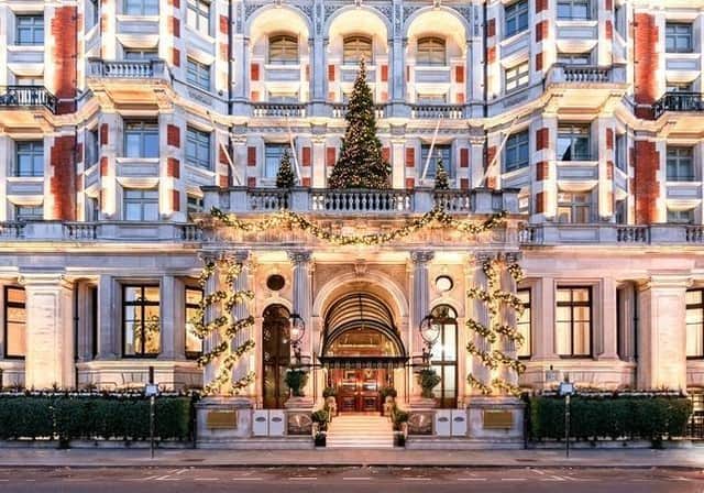 The Mandarin Oriental, overlooking London’s Hyde Park. Pic: Contributed