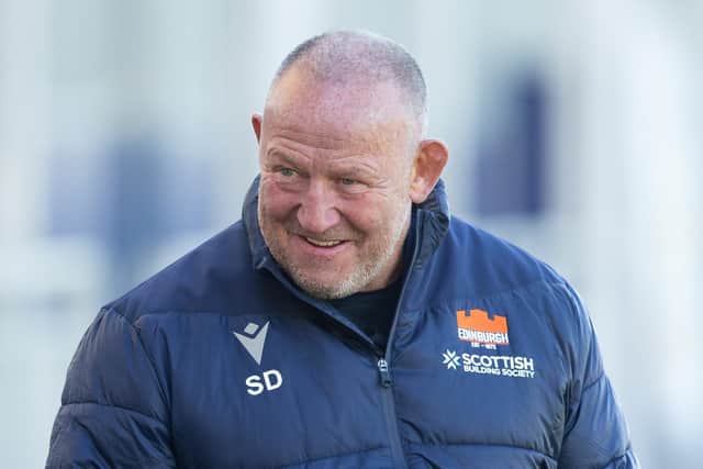 Steve Diamond had a spell with Edinburgh Rugby last year as "lead rugby consultant". (Photo by Ewan Bootman / SNS Group)