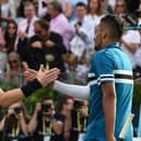 Andy Murray and Nick Kyrgios last met at Queen's Club in 2018. (Photo by GLYN KIRK/AFP via Getty Images)