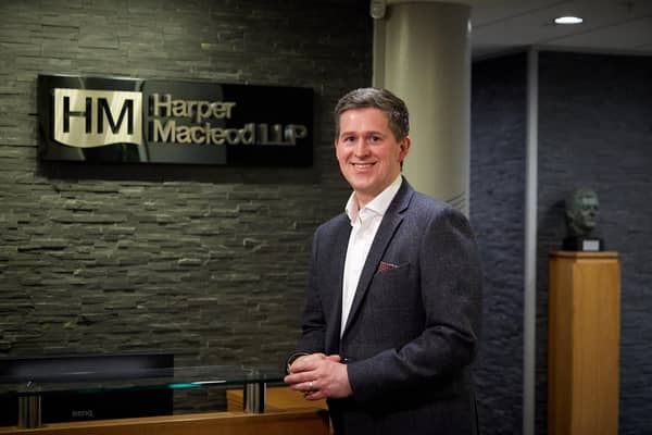 Chief executive Martin Darroch: 'Harper Macleod is a place of opportunity for all.' Picture: Guy Hinks