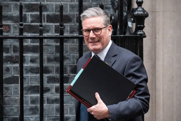 ​Keir Starmer has seen his popularity plummet and his party’s lead in the polls disappear (Picture: Carl Court/Getty Images)