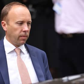Former Health Secretary Matt Hancock leaves the Covid-19 Inquiry hearing this week (Picture: Dan Kitwood/Getty Images)