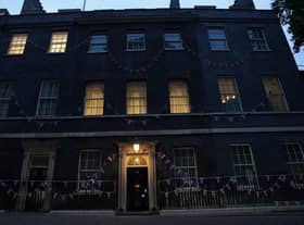 A general view of 10 Downing Street in London after Sir Graham Brady, Chairman of the 1922 Committee of Tory backbenchers, announced that Boris Johnson had survived an attempt by Tory MPs to oust him as party leader following a confidence vote in his leadership at the Houses of Parliament in London.