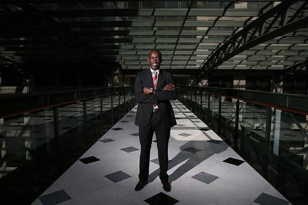 Dwight Yorke wants the Aberdeen job. (Photo by Mark Metcalfe/Getty Images)